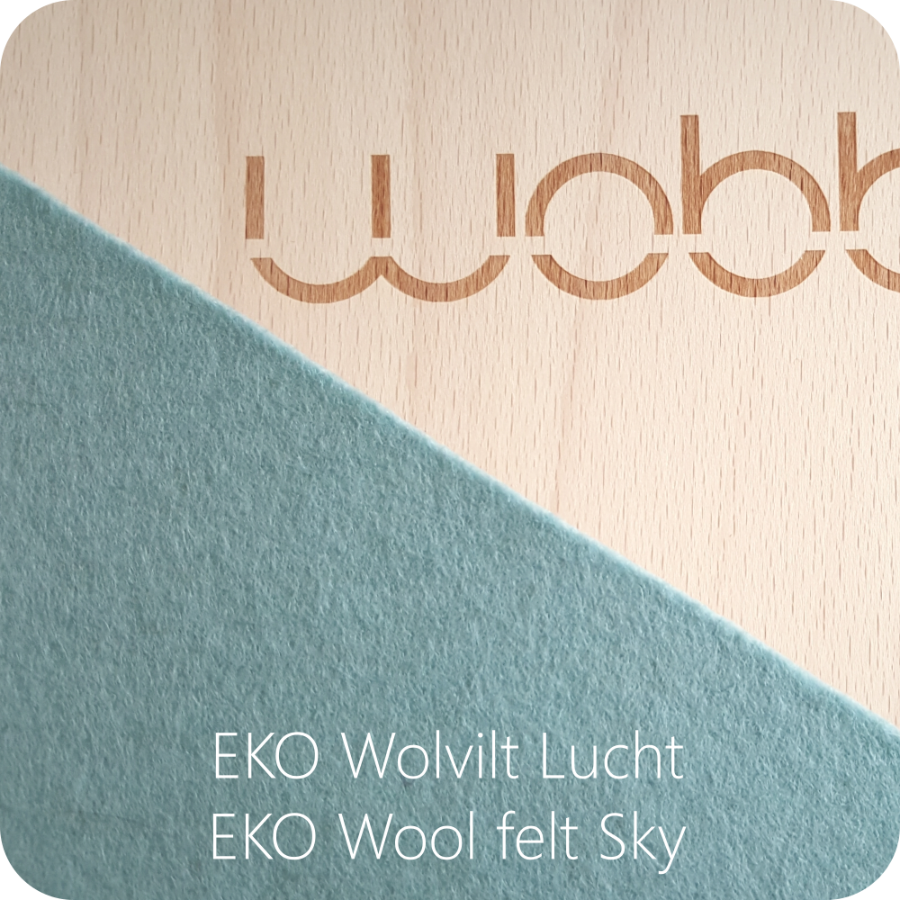 Wobbel Original with felt - Sky