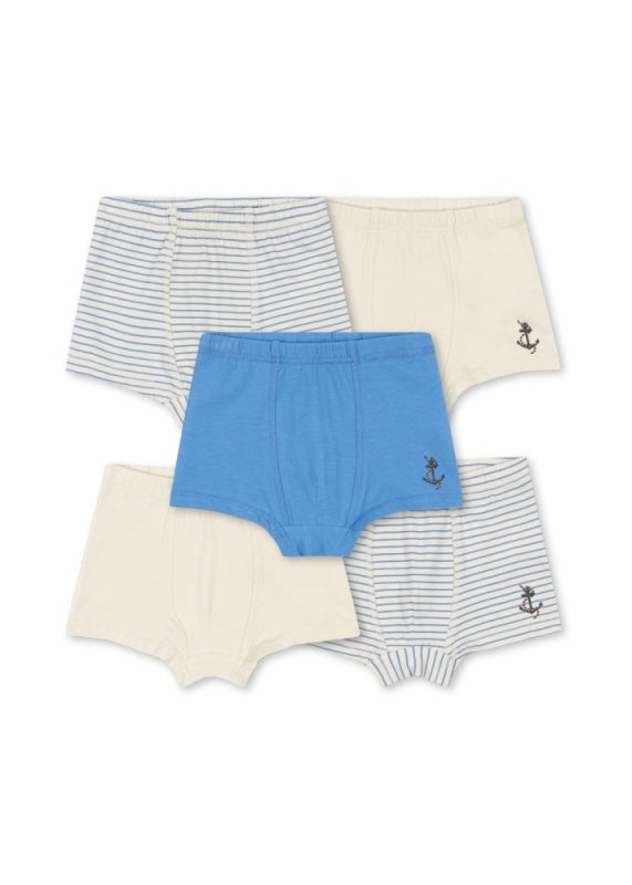 BASIC 5 PACK BOY BOXERS GOTS