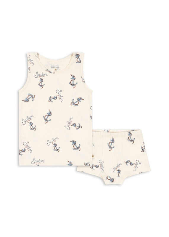 BASIC TANK UNDERWEAR SET GOTS