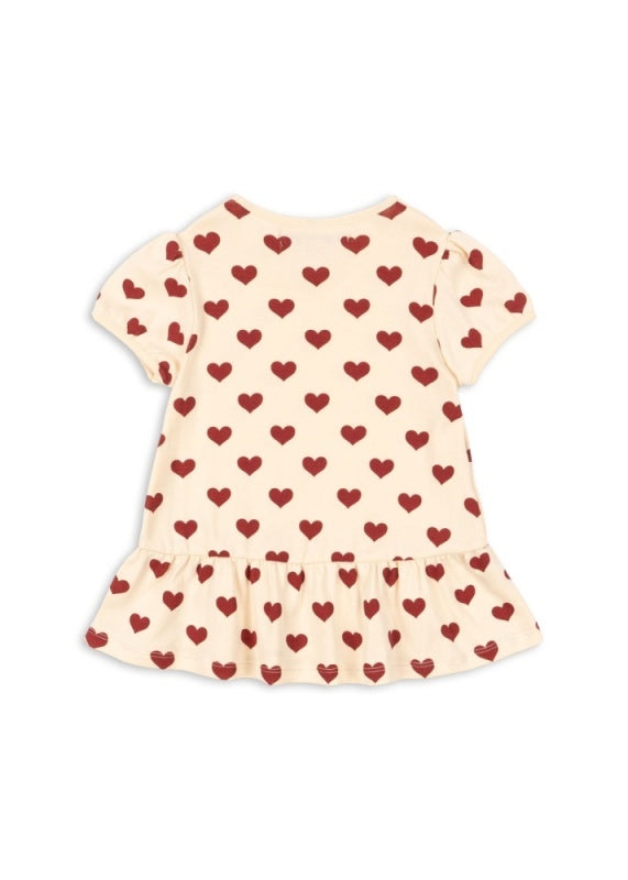 CLASSIC TEE GOTS AMOUR ROUGE