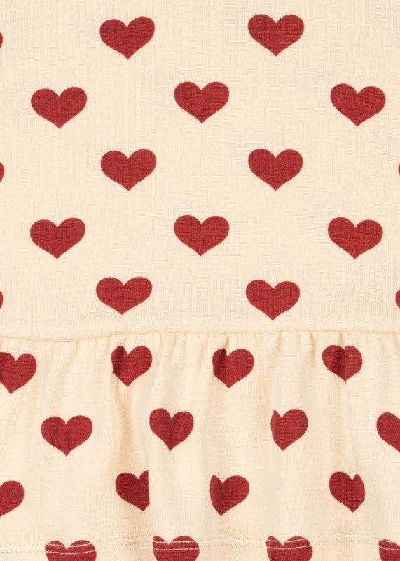 CLASSIC TEE GOTS AMOUR ROUGE