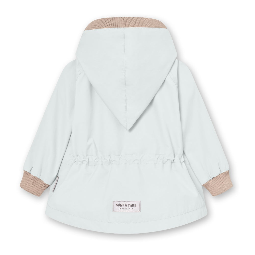 MATWAI fleece lined spring jacket. GRS-Blue metal
