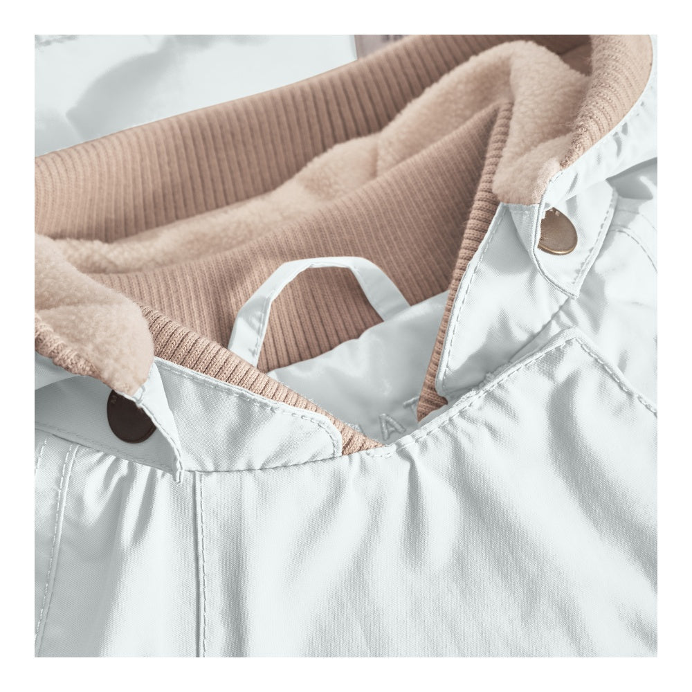 MATWAI fleece lined spring jacket. GRS-Blue metal