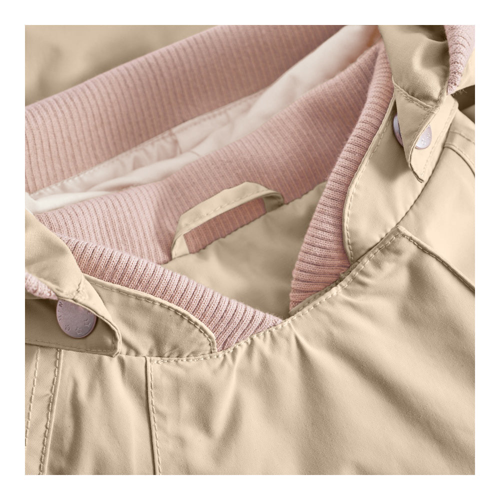 MATWAI spring jacket. GRS-Sesame