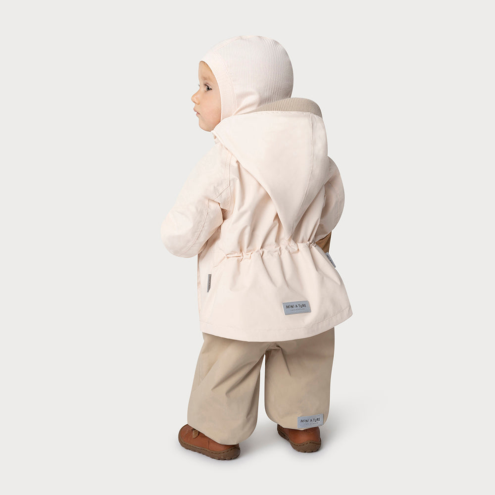 MATWAI spring jacket. GRS-Silver peony