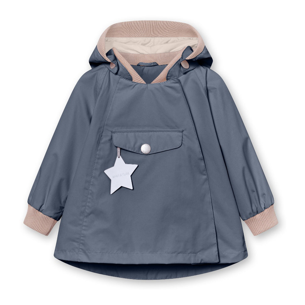 MATWAI spring jacket. GRS-Ombre blue