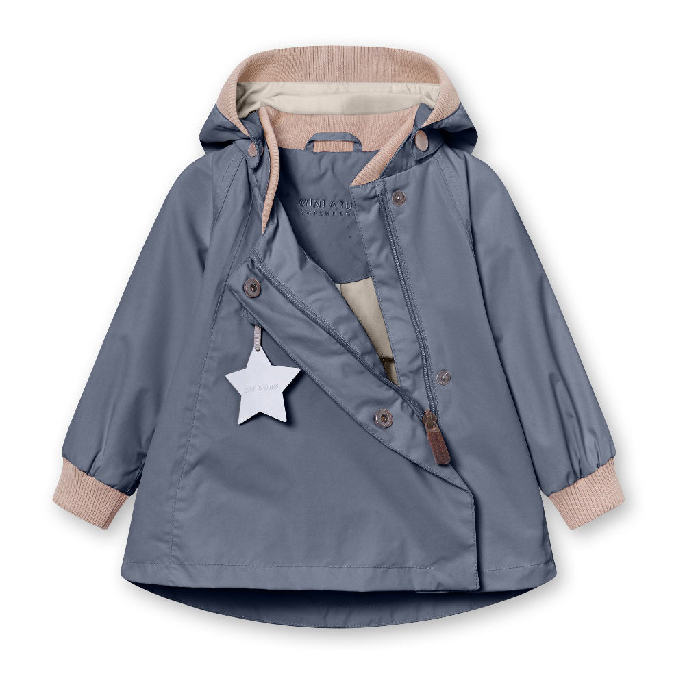 MATWAI spring jacket. GRS-Ombre blue