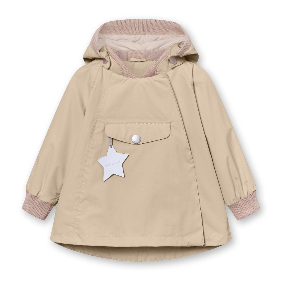 MATWAI spring jacket. GRS-Sesame