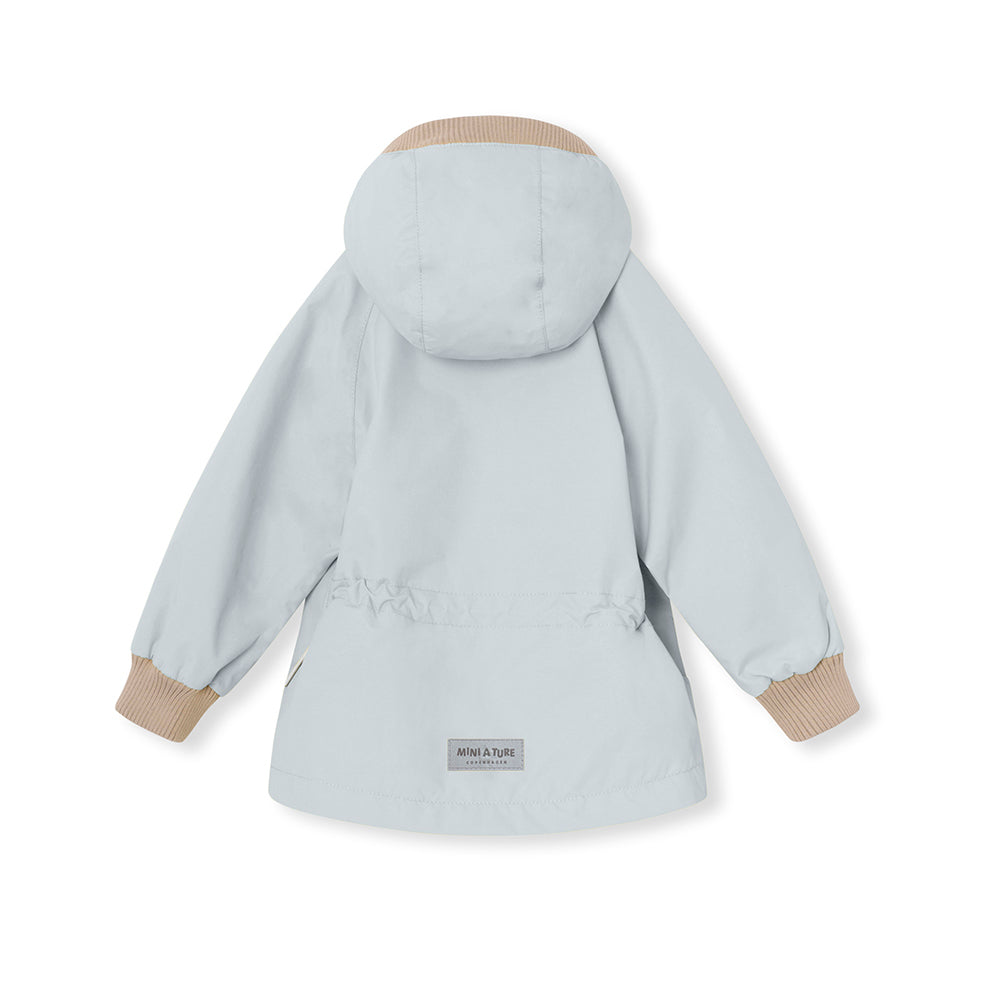 MATWALLY fleece lined spring jacket. GRS-Ombre blue