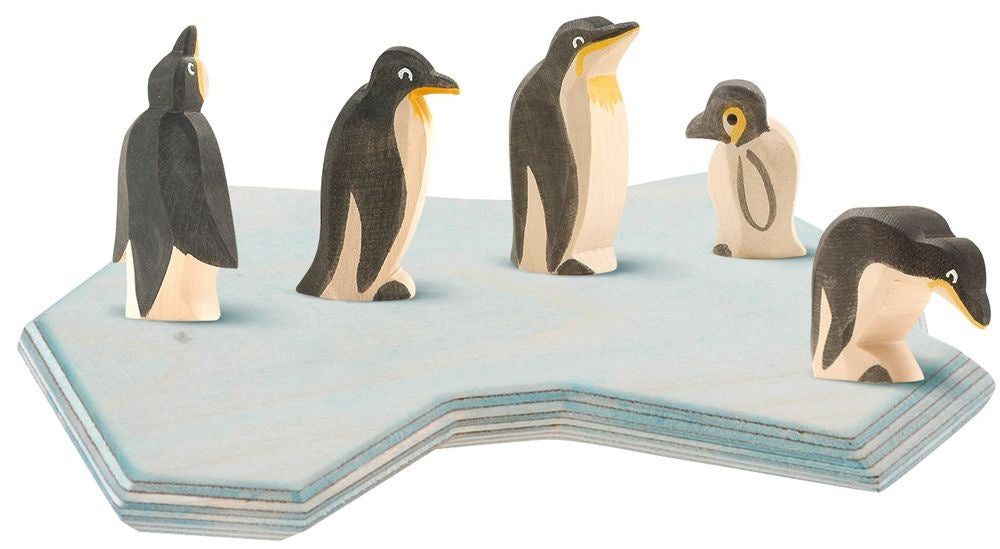 Penguin beak high