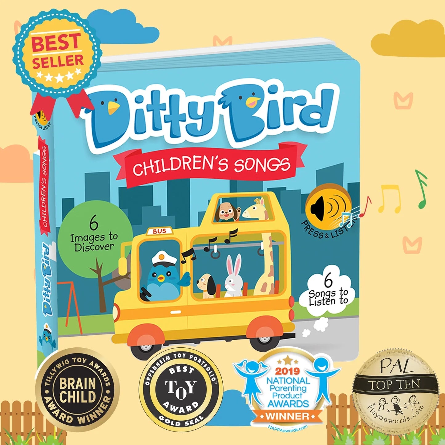 DITTY BIRD - CHILDREN'S SONGS