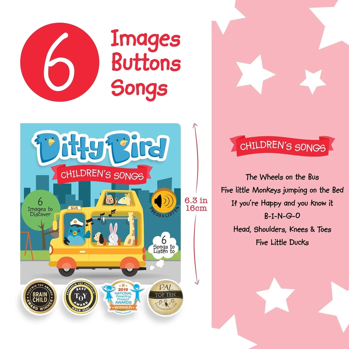 DITTY BIRD - CHILDREN'S SONGS