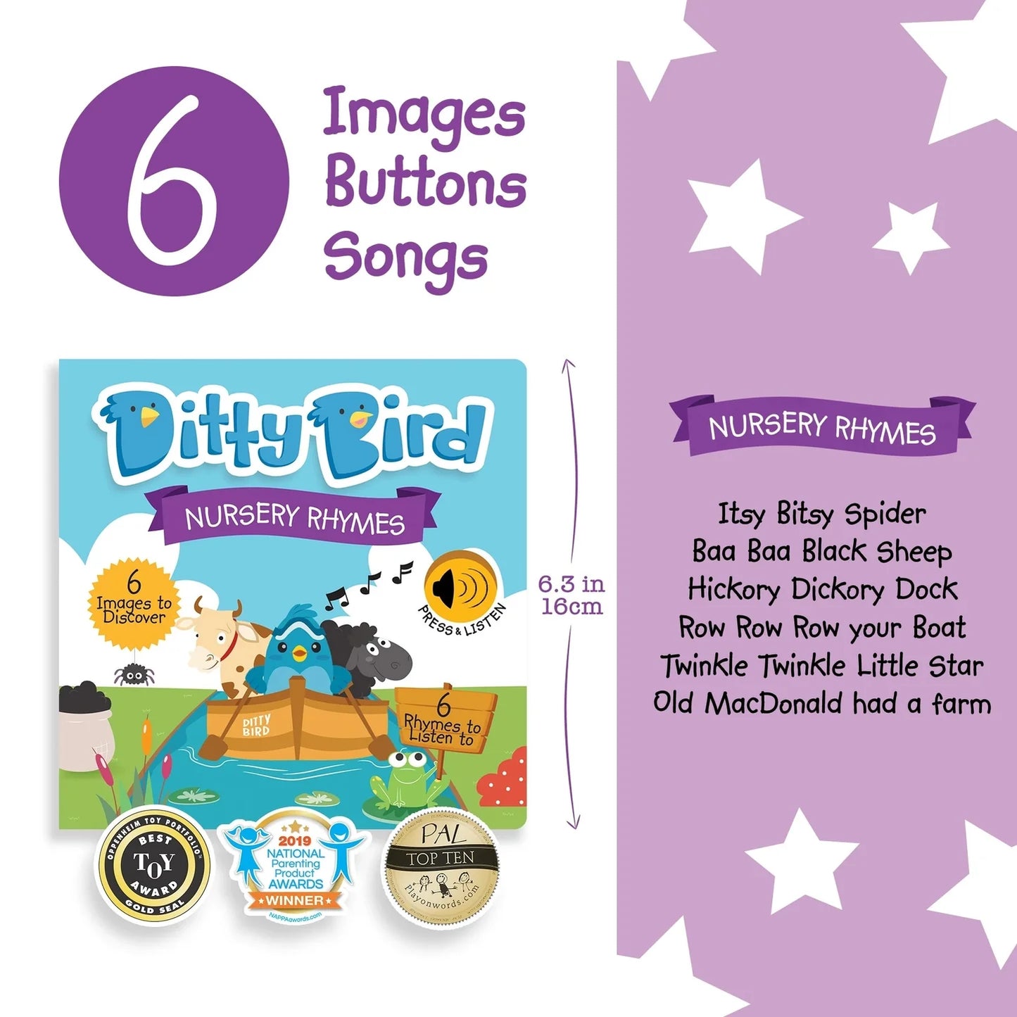 DITTY BIRD - NURSERY RHYMES