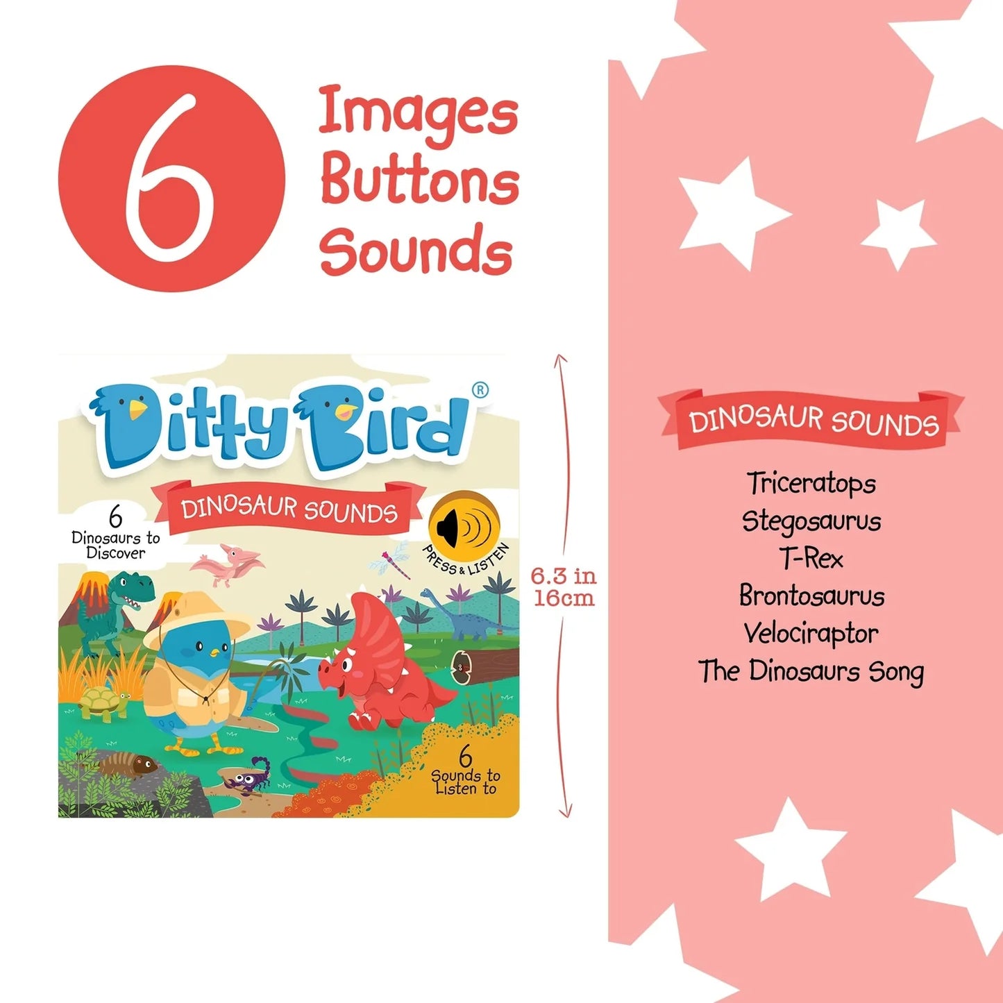 DITTY BIRD - SONS DE DINOSAURES