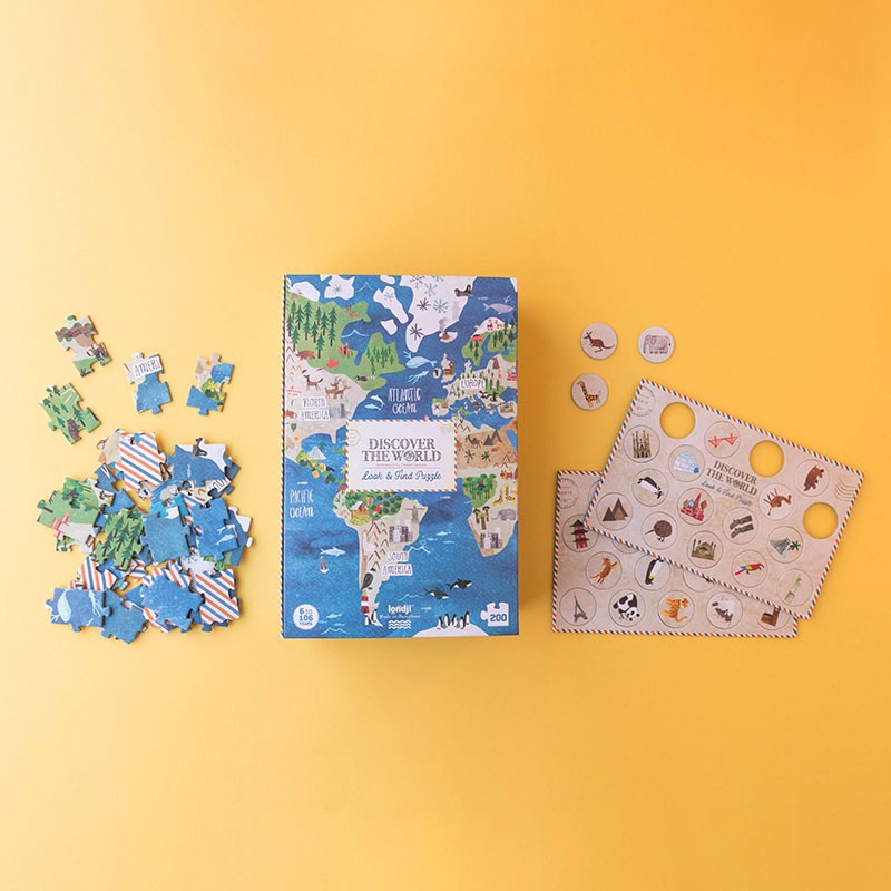DÉCOUVREZ LE PUZZLE DU MONDE