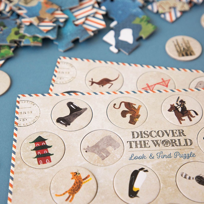 DÉCOUVREZ LE PUZZLE DU MONDE