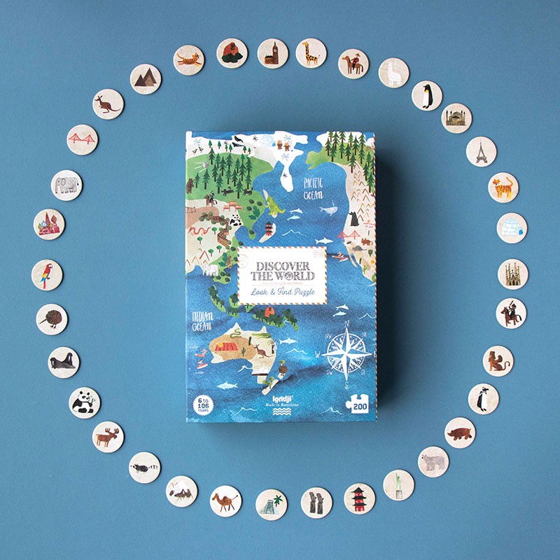 DÉCOUVREZ LE PUZZLE DU MONDE