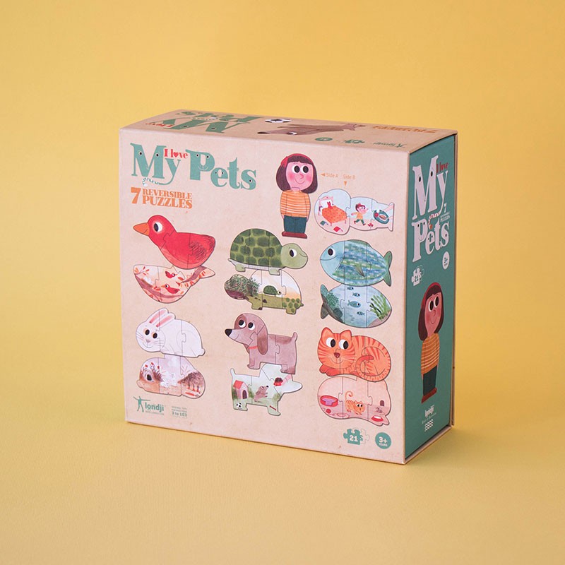 PUZZLE J'AIME MES ANIMAUX