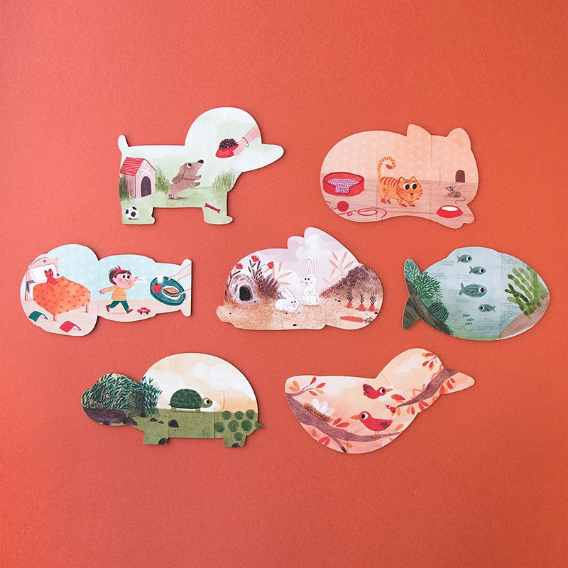 PUZZLE J'AIME MES ANIMAUX