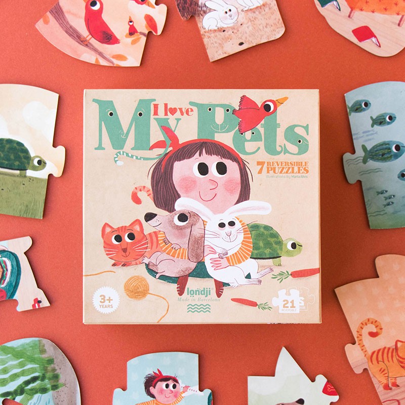PUZZLE J'AIME MES ANIMAUX