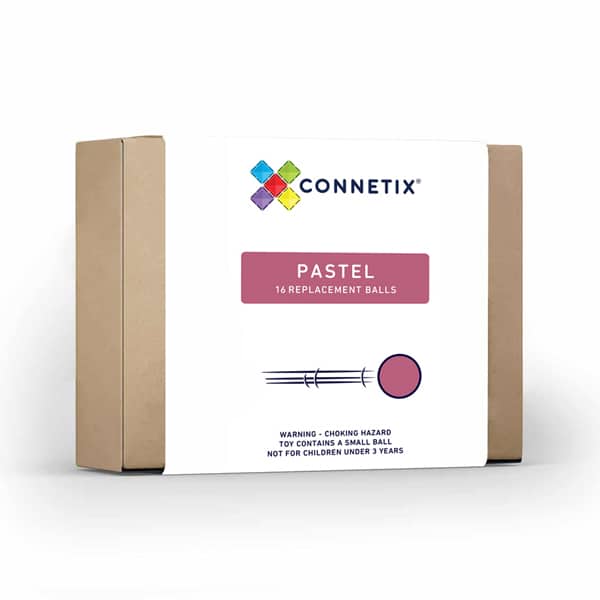 Pack de 16 boules de rechange pastel EU