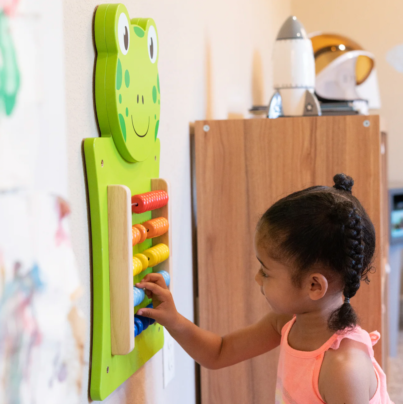 Frog Activity Wall Panel