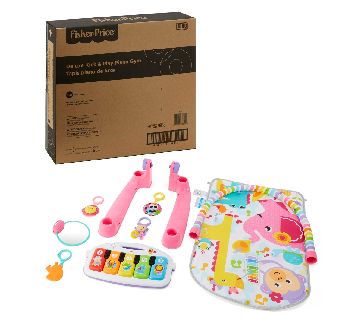 Deluxe Kick & Play Piano Gym