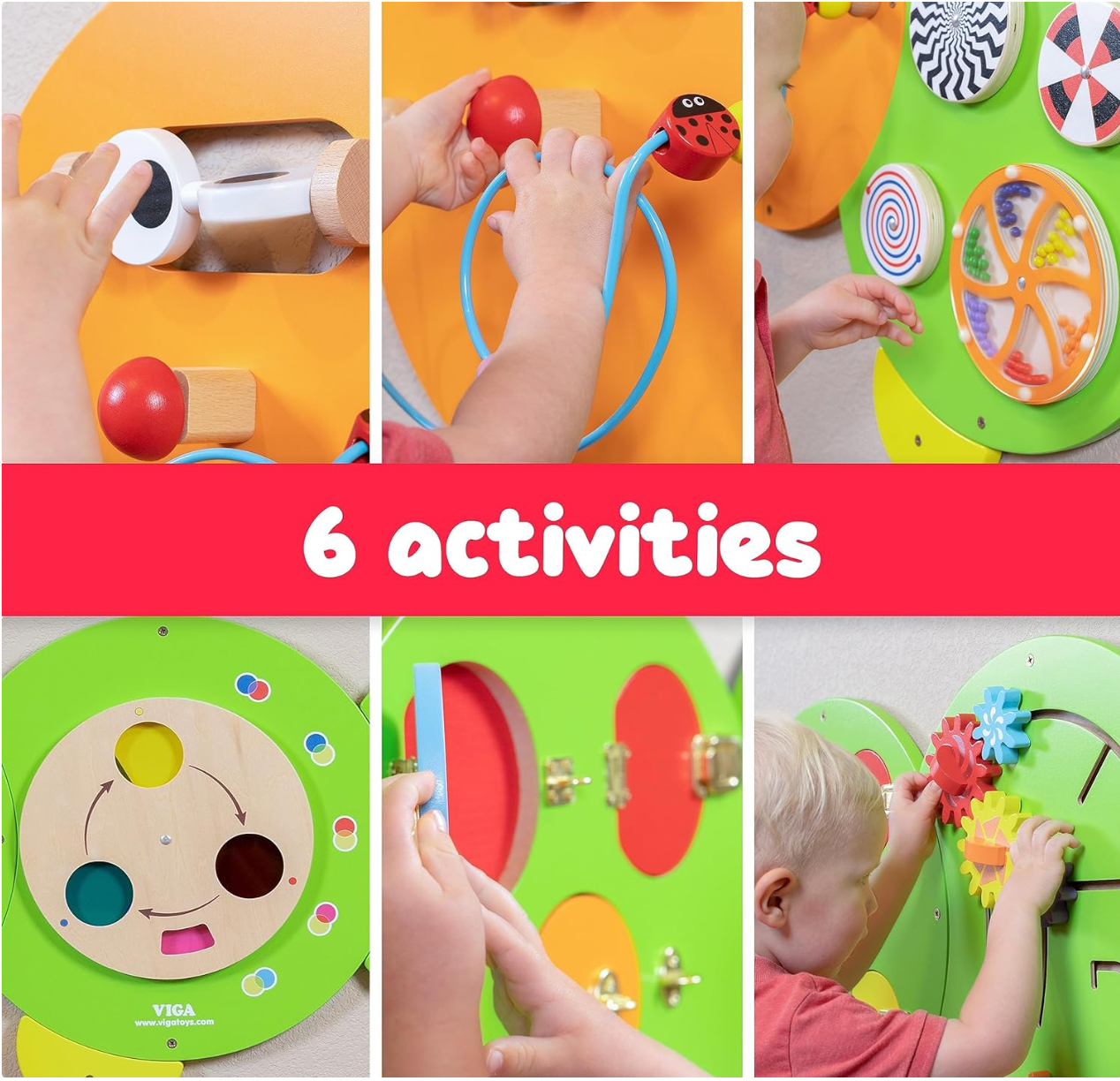 Caterpillar Activity Wall Panels