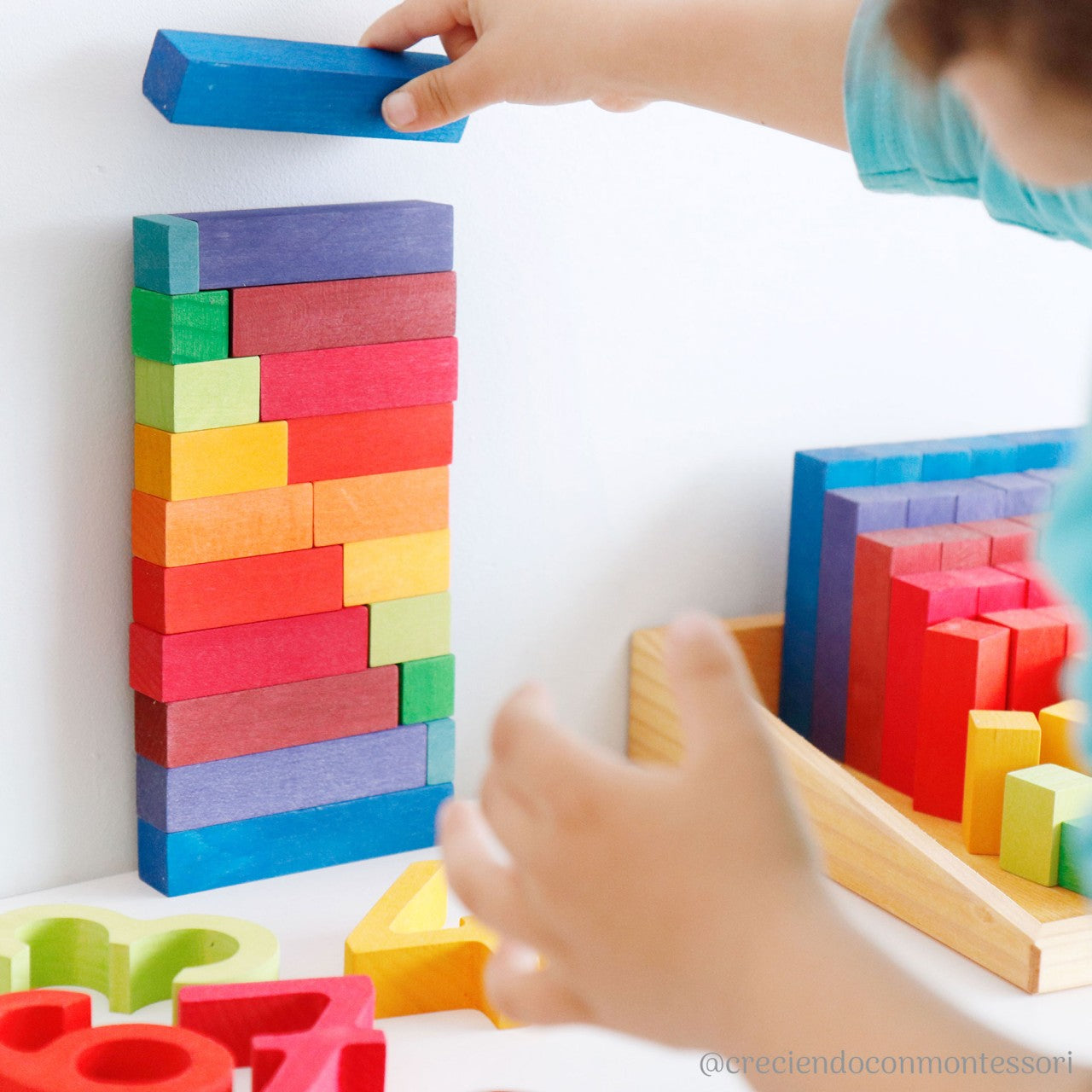 Small Stepped Counting Blocks