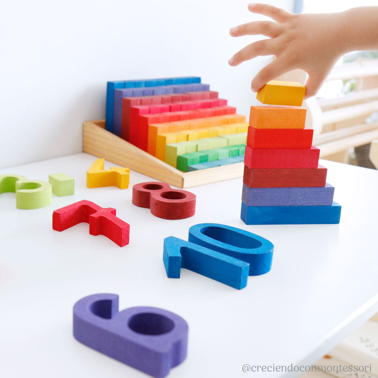 Small Stepped Counting Blocks