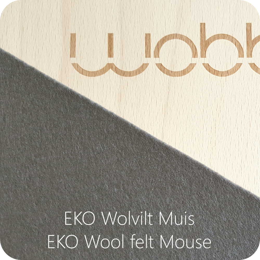 Wobbel Original with felt - Mouse