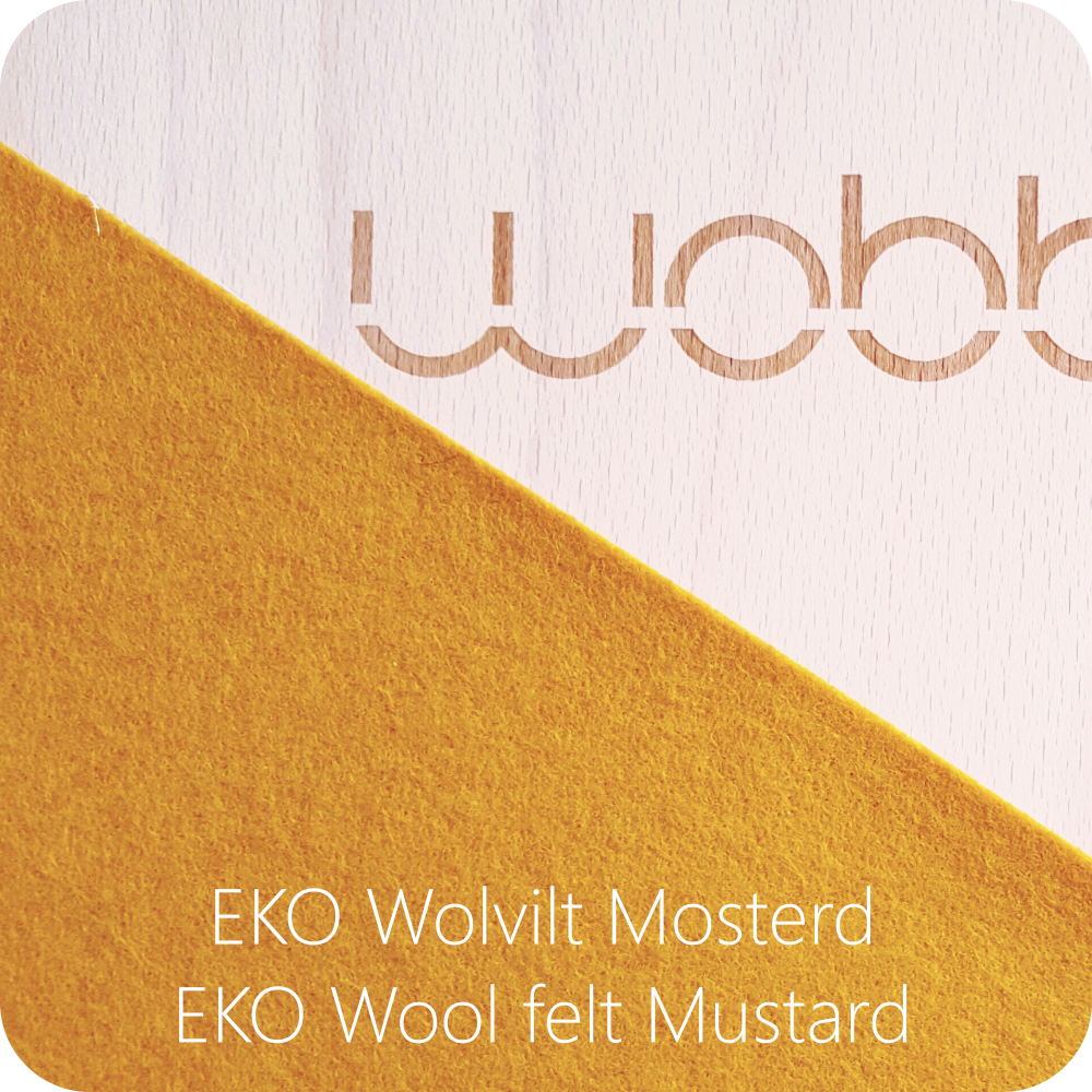 Wobbel Original with felt - Mustard