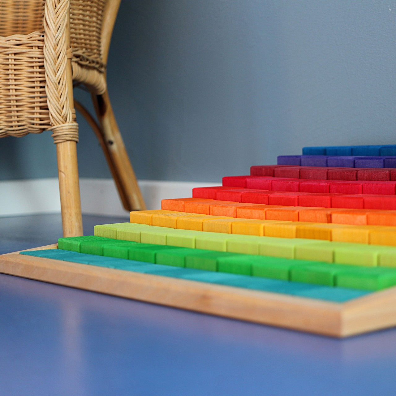 Large Stepped Counting Blocks