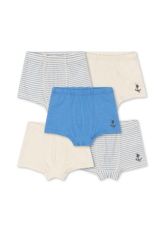 BASIC 5 PACK BOY BOXERS GOTS