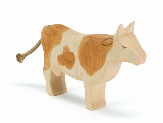 Cow brown standing