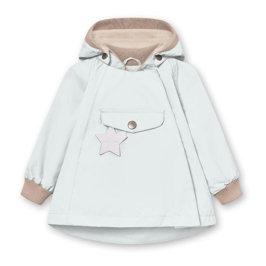 MATWAI fleece lined spring jacket. GRS-Blue metal