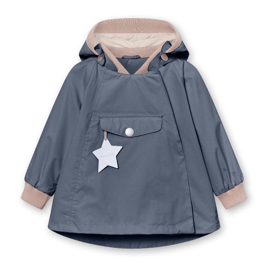MATWAI spring jacket. GRS-Ombre blue