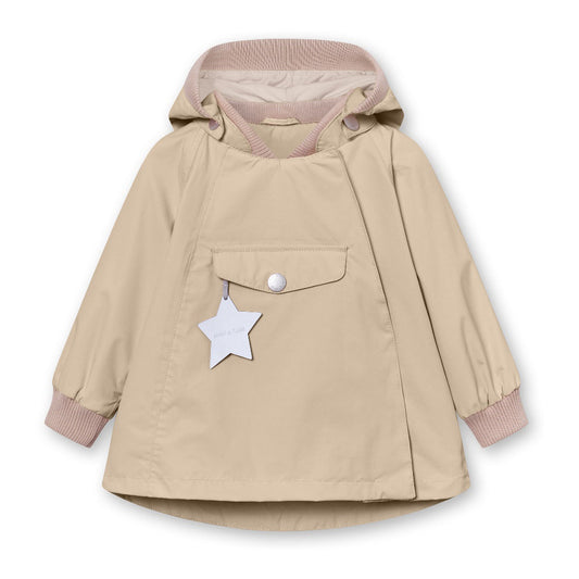 MATWAI spring jacket. GRS-Sesame