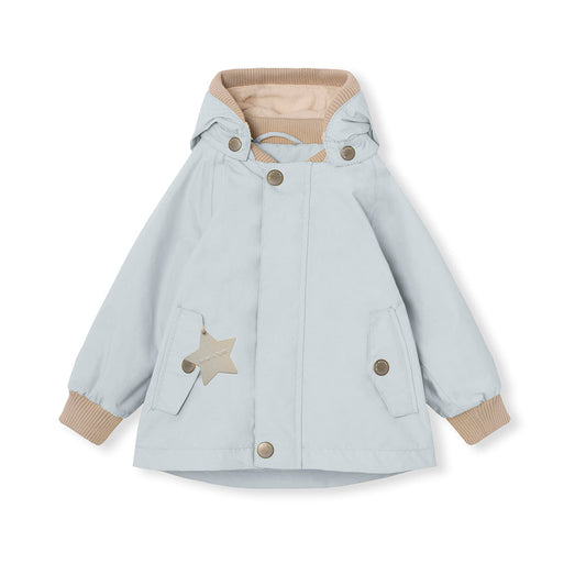 MATWALLY fleece lined spring jacket. GRS-Ombre blue