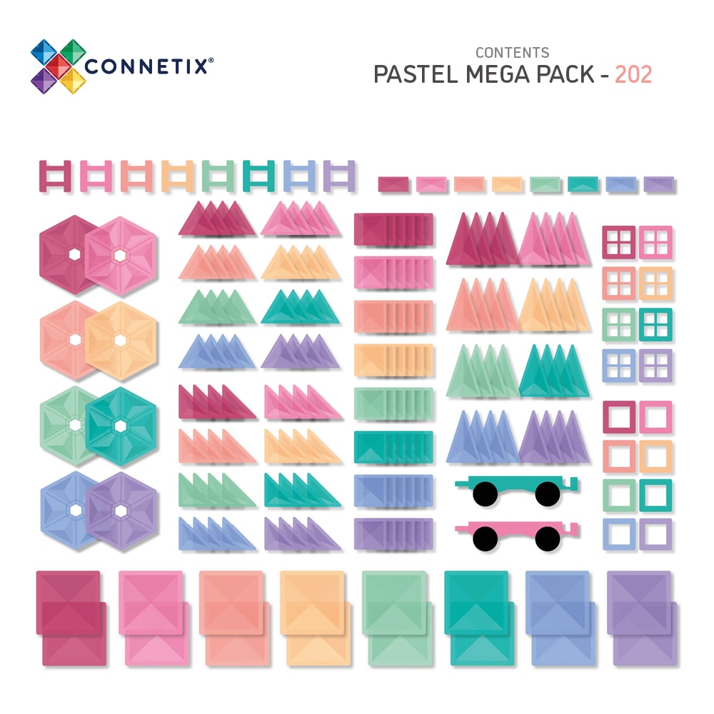 202 pc Pastel Mega Pack EU