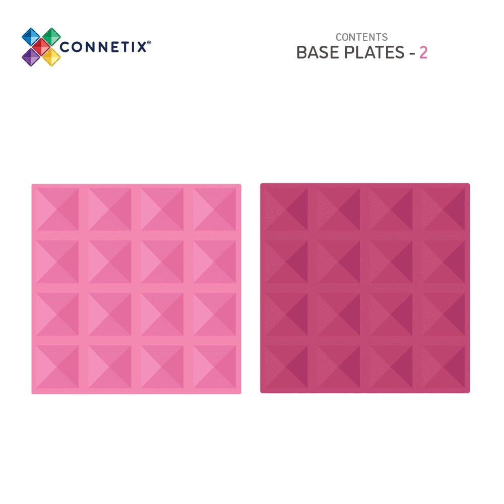 2 Piece Base Plate Pink & Berry Pack EU