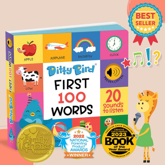 NEW! DITTY BIRD - 100 WORDS SOUND BOOK