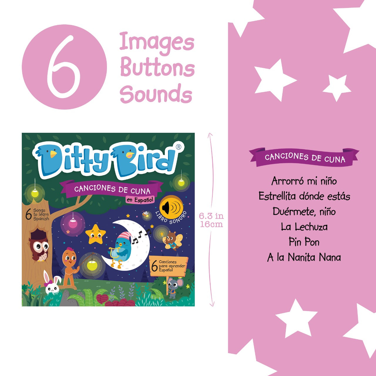 DITTY BIRD: CANCIONES DE CUNA EN ESPAÑOL