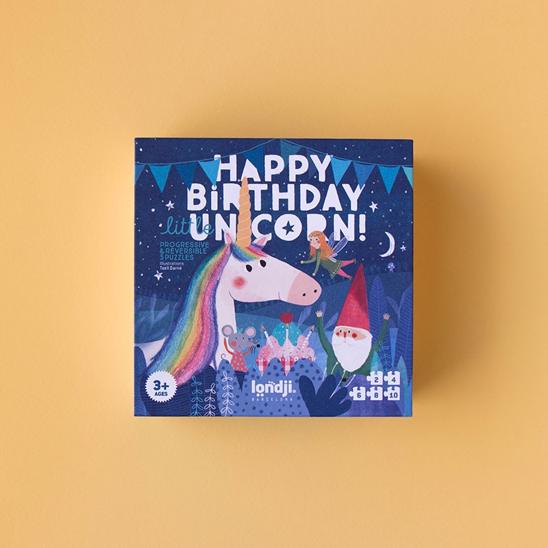 PUZZLE LICORNE JOYEUX ANNIVERSAIRE