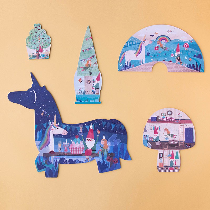 PUZZLE LICORNE JOYEUX ANNIVERSAIRE