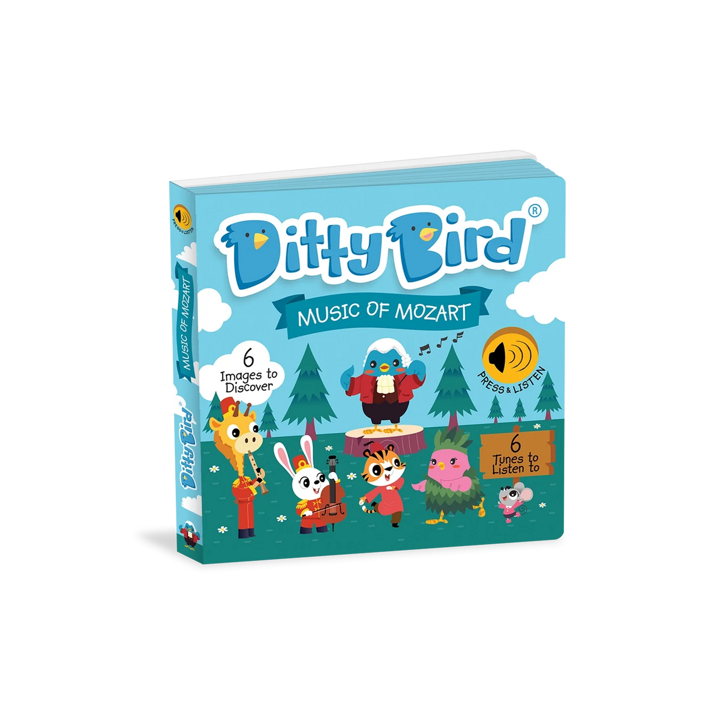 Ditty Bird Musical Book : Music of Mozart | Classical Music