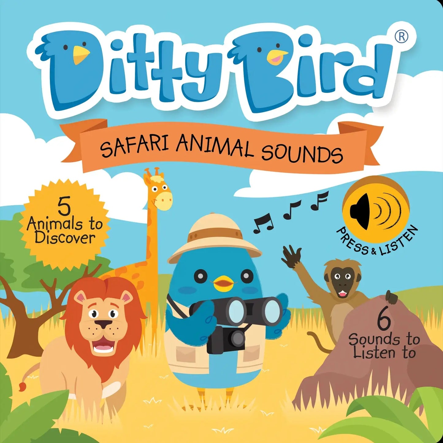 DITTY BIRD - SAFARI ANIMAL SOUNDS